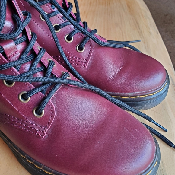 Dr. Martens Zavala Leather Combat Boot - Picture 5 of 8